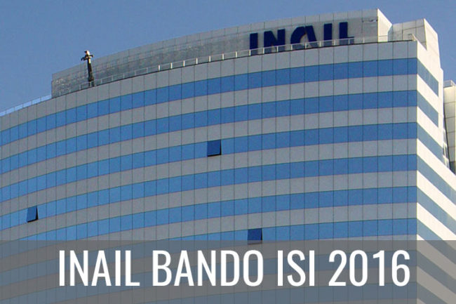 Inail Bando ISI 2016