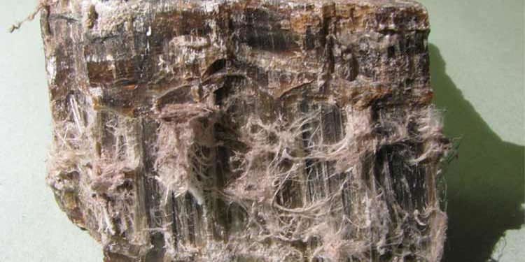 Serpentinite contenente amianto Serpentinite contenente amianto