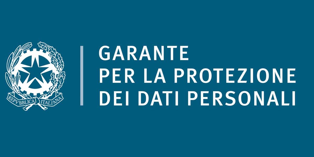 Garante Protezione Dati Personali