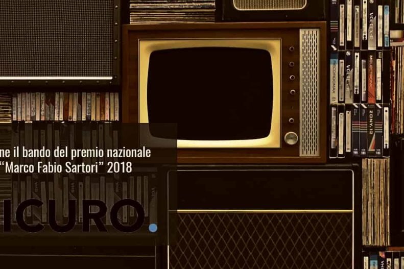 Online il bando del premio nazionale “Marco Fabio Sartori” 2018