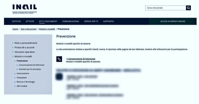 Comunicazione di infortunio telematica: disponibile la funzionalità "Tramite file"
