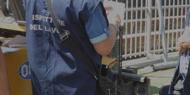 Verbalizzazione accertamenti ispettivi